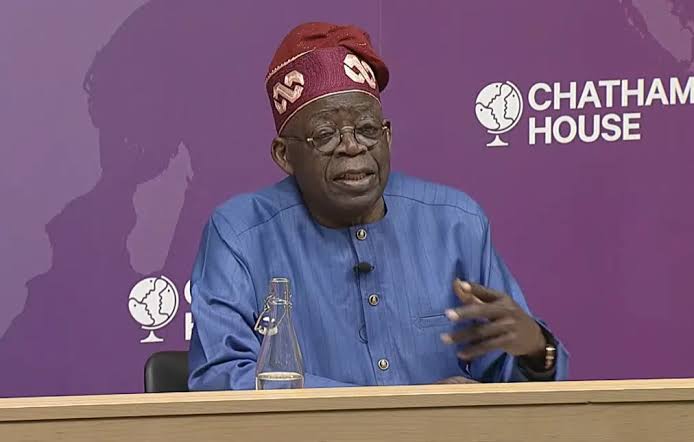 Bola Tinubu’s Chatham House Speech & Interview (Full Video)