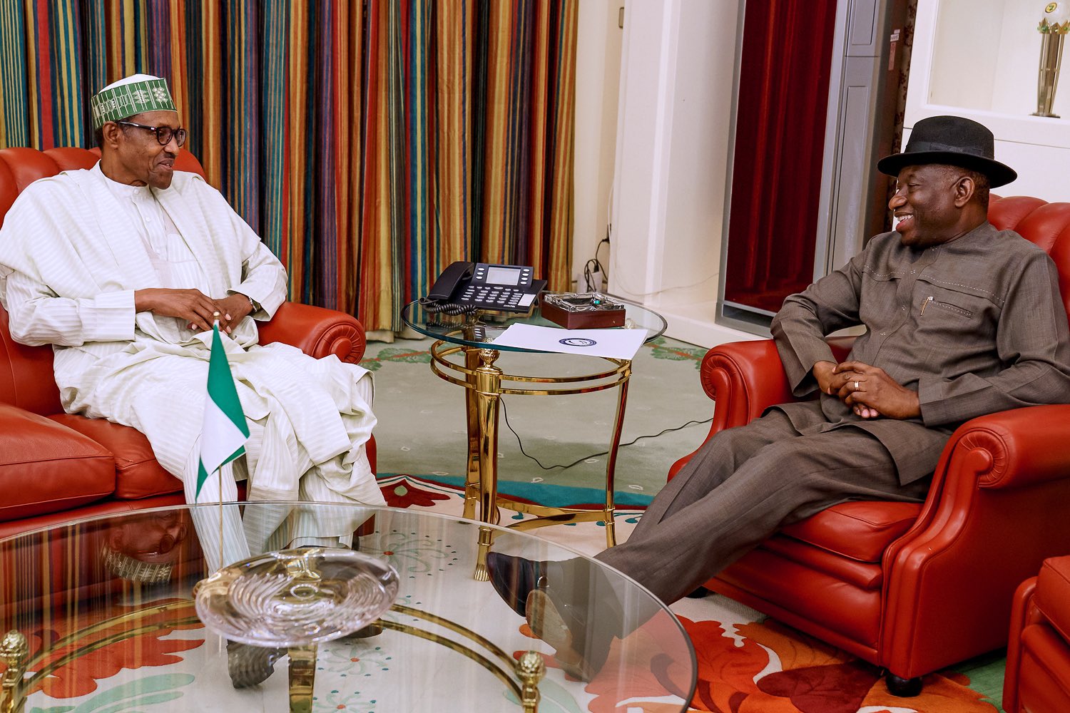 <strong>Jonathan felicitates Buhari at 80</strong>