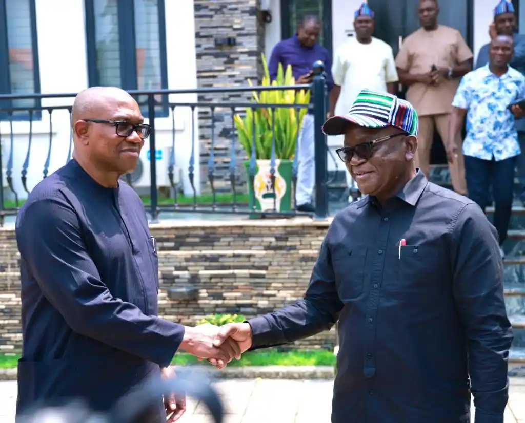 Gov Ortom Endorses Peter Obi