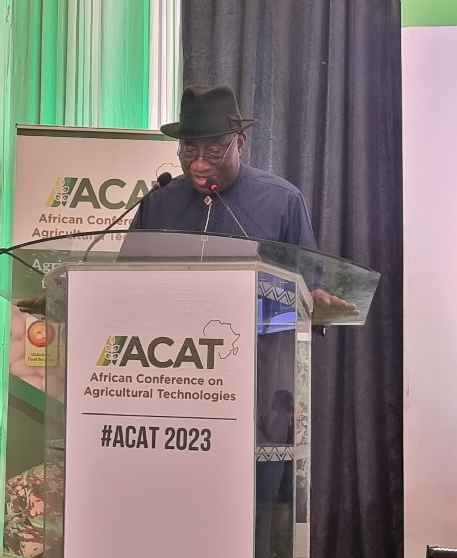 <strong>Jonathan makes case for innovation, technology in agriculture to boost food production</strong>