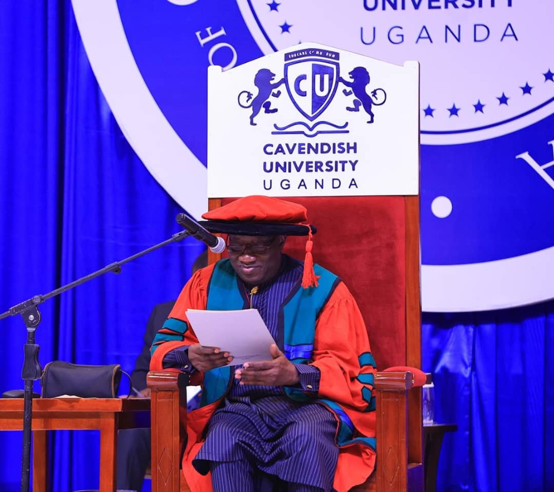 Jonathan at Cavendish Uni,  charges African graduates on innovation, entrepreneurship